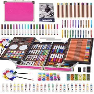 Shuttle Art お絵かきセット アートセット 画材セット 149点 色鉛 Amazon.co.jp: Shuttle Art お絵かきセット アートセット 画材セット