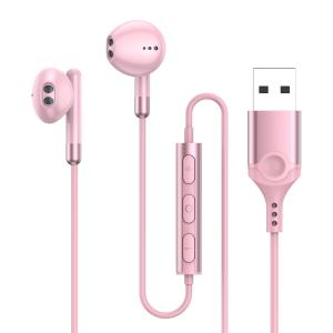 イヤホン マイク USB 有線 ヘッドセット 2...の商品画像