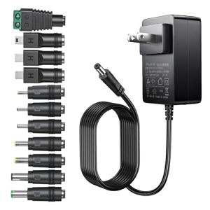 12v 2A 電源アダプター PSE認証 AC100-240V DC12V 2000mA1500mA 1000mA 800mA 500mA 20