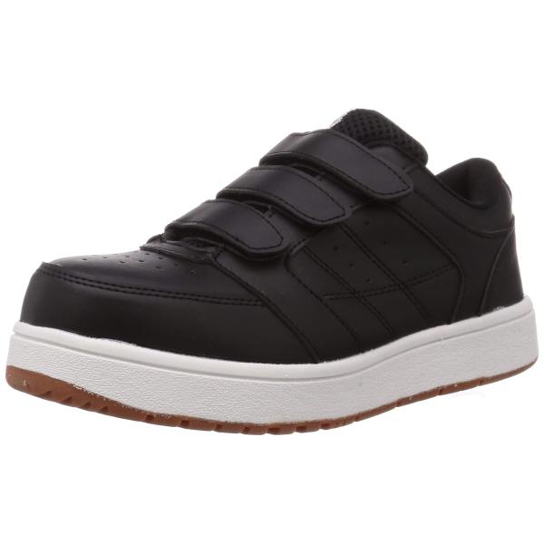 [富士手袋工業] 安全靴 作業靴 セーフティスニーカー 23~30cm展開 耐滑 53-70 ブラッ...