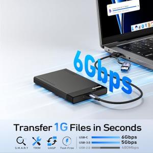 BENFEI 2.5インチ SATA-USB ...の詳細画像1