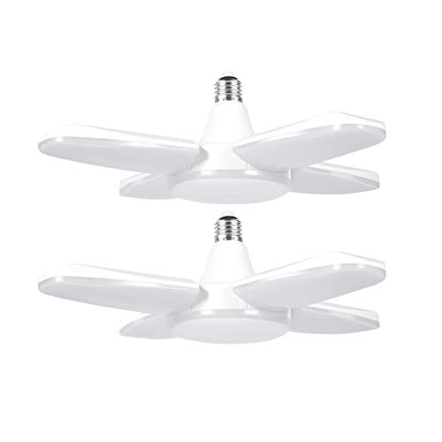 Jornarshar ガレージライト LED ペンダントライト 屋内 80W 6000lm LED電...