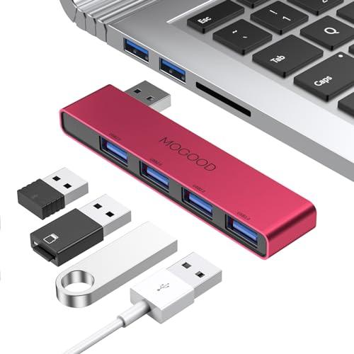 MOGOOD USBハブ3.0 USBディスペンサ USBポートエクスパンダ USBマルチポートアダ...
