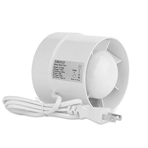 パイプファン 100mm ダクトファン ダクト用 換気扇 排気 100v/110v 静音 ブースター...