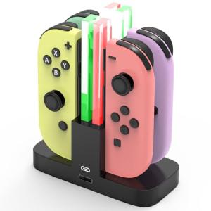 ジョイコン 充電 スタンド Switch用 Di...の商品画像