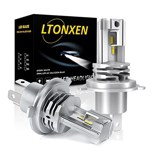 LTONXEN 車用 LED ヘッドライト H4 Hi/Lo 一体型 H4 LEDバルブ CREE ...