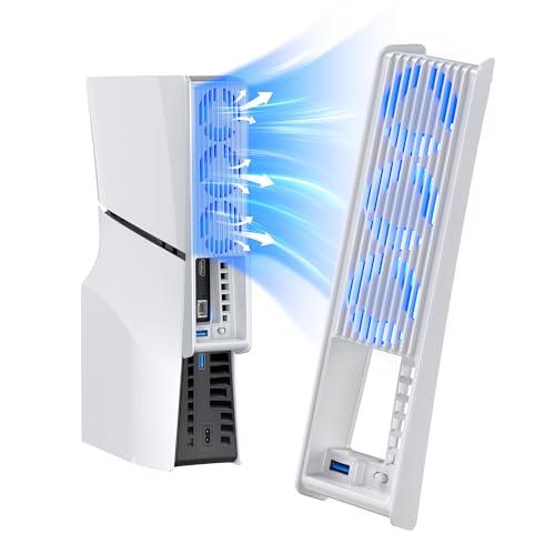 新型 PS5 Slim用 冷却ファン KIWIHOME PS5 Slim用 冷却 PS5スリム用 冷...