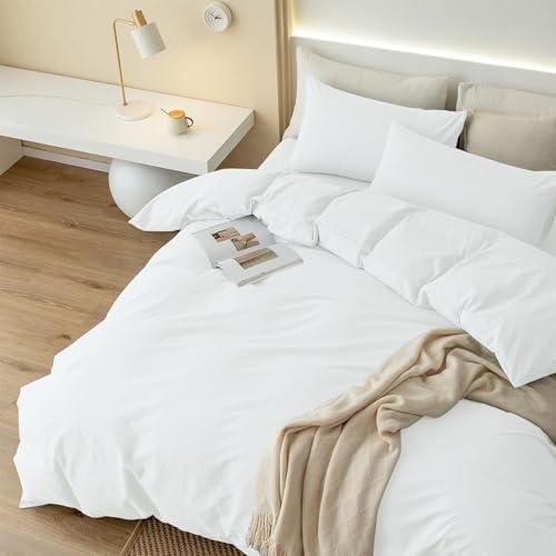 AYO(エイワイオー) 掛け布団カバー シングル 洗いざらし 超柔らかい オールシーズン ダブルファ...