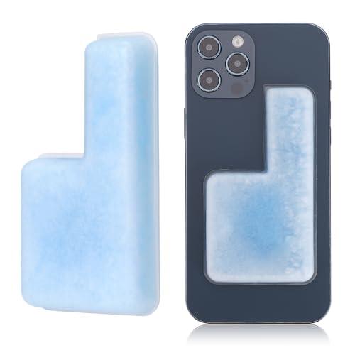 スマホ専用 冷却パッド 過熱防止 PCM素材 28℃以下で自然凍結 熱吸収最大8.6℃ 持続時間12...
