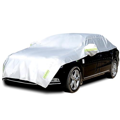 Konnfeir 車カバー ハーフ カーカバー ボディーカバー 自動車カバー 車体カバー ハーフカバ...