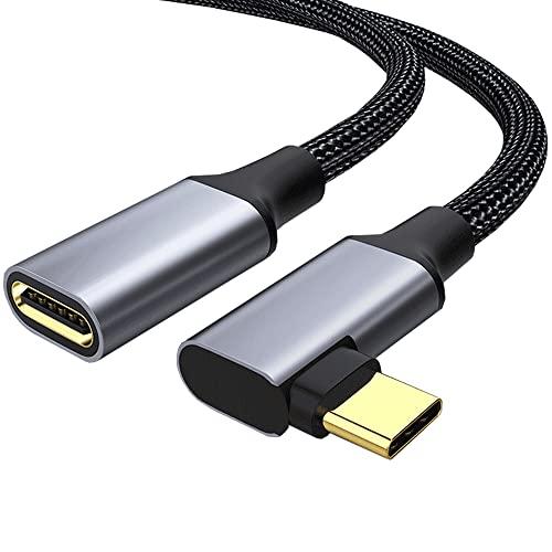 USB Type C 延長ケーブル L字 usb-c タイプc 延長コード USB 3.1 Gen2...