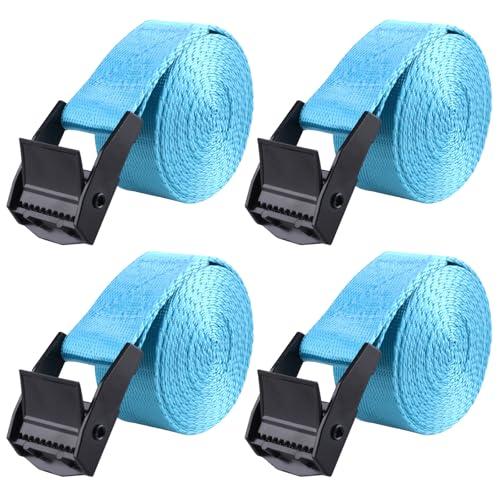 TRIWONDER 荷締めベルト ラッシングベルト 多用途 固定ベルト タイダウン 結束バンド 梱包...