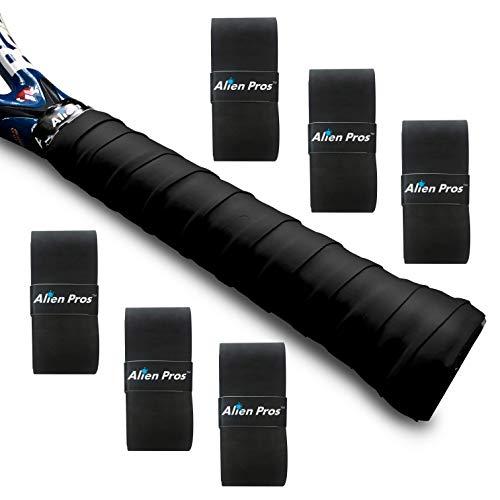 Alien Pros テニスラケットグリップテープ（6グリップ）? プレカット、ドライタイプのテニス...