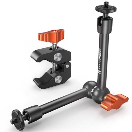 K&amp;F Concept 9.8インチ マジックアーム+スパークラップ 関節式アーム自由度の高い撮影が...