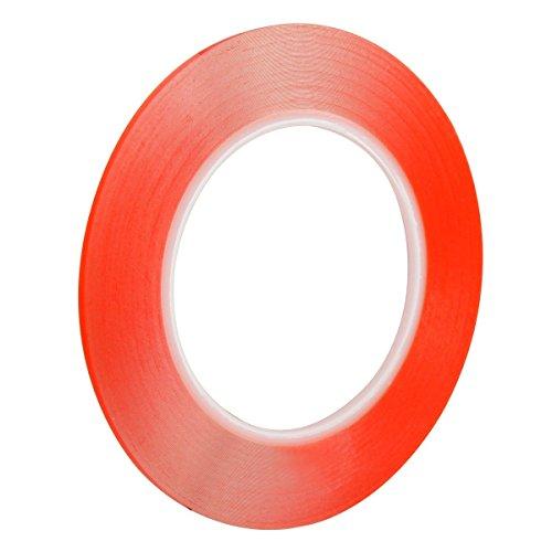 SRI SHOP 超強力両面テープ 幅3mmｘ厚み0.15mmｘ長さ50m Hi-Tempスーパース...