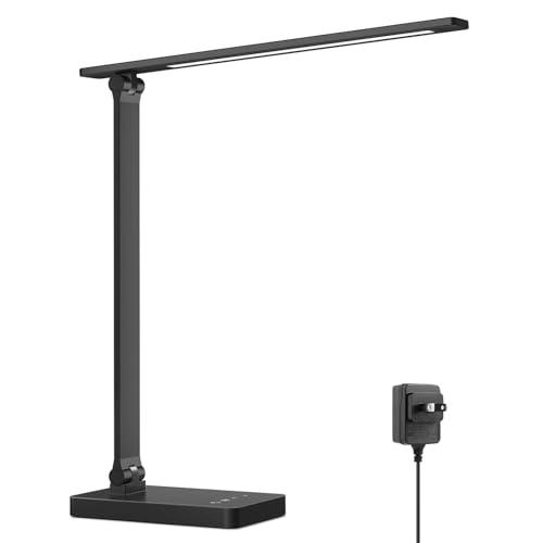 Lepro デスクライト led 目に優しい 電気スタンド DCアダプター付き 750lm超高輝度 ...