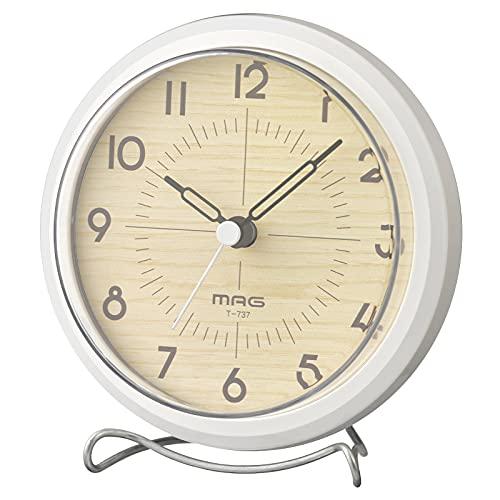 MAG(マグ) 置き時計 アナログ 防水 防塵 IP54 キッチン お風呂 スタンド取り外し 吊るし...