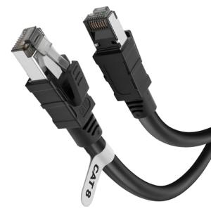 LANケーブル CAT8 20m Soohut LANケーブル カテゴリー8 高速40Gbps/2000MHz CAT8準拠 イーサネットケーブ