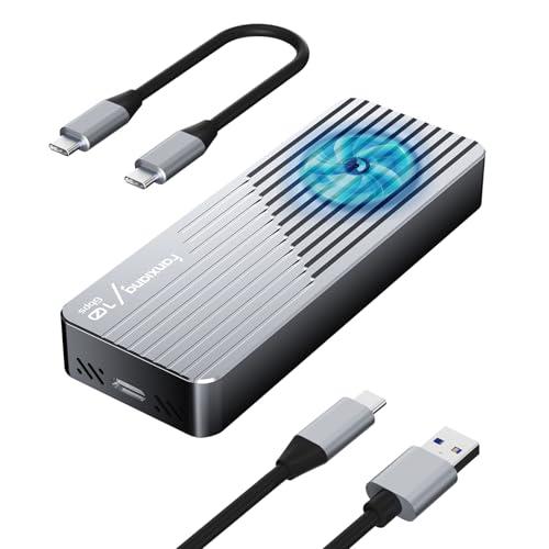 fanxiang M.2 SSD 外付けケース NVMe / SATA 両対応 10Gbps高速デー...