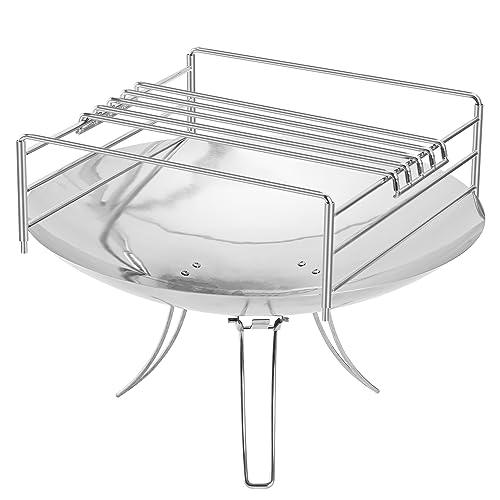 五徳 Coleman（コールマン）焚火台専用 ファイヤーディスク 3段パイプフレーム 焚き火 3段火...