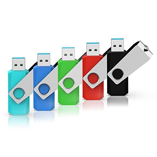 USBメモリ64GB USB3.0 超高速データ転送 フラッシュドライブ 5個セット 読取り最大12...