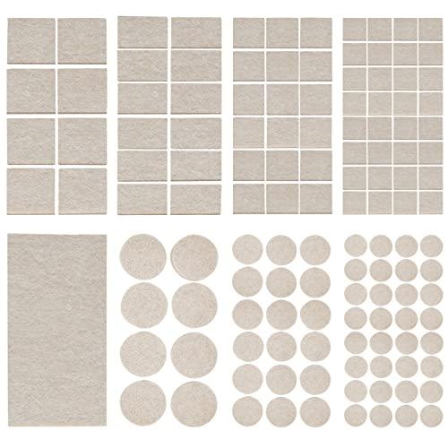 家具保護パッド フェルト家具パッド 家具 傷防止 フェルト 3Mテープ採用 129個 床 傷防止 パ...