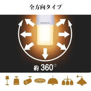 okalumi LED電球 E26口金 T形タ...の詳細画像2