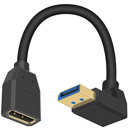 Poyiccot DisplayPort延長ケーブル DP 1.4 対応 8K @ 60Hz Dis...