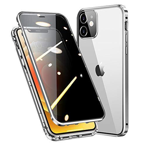 KMXDD ロック付き 覗き見防止 iPhone 14 用 ケース カメラ保護 フルーカバー 全面カ...