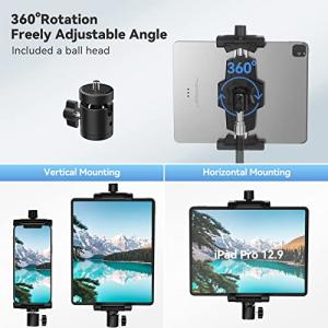 iPadと携帯電話の三脚マウントアダプター、ボ...の詳細画像2