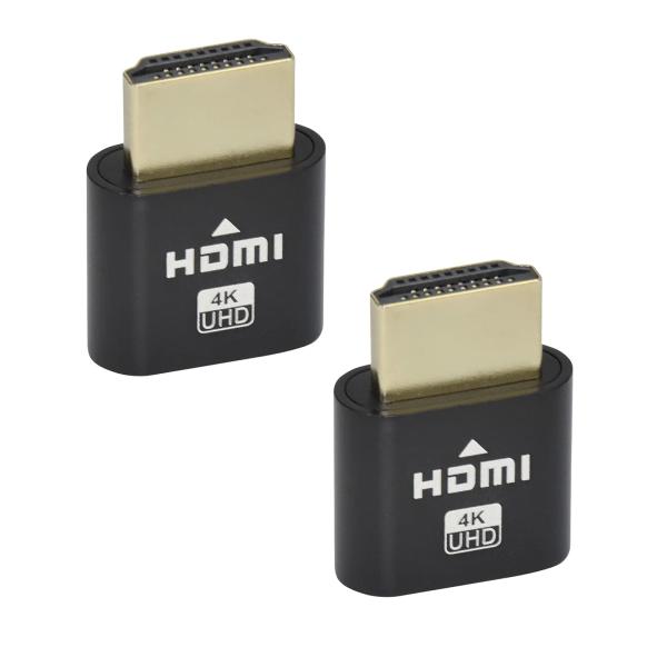 ALLVD HDMIバーチャル・ディスプレイ HDMI エミュレータ HDMIダミープラグ DDC ...