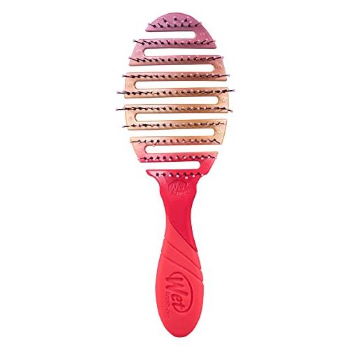 Wet Brush WetBrush(ウェットブラシ) プロ フレックスドライ ヘアブラシ コーラル...