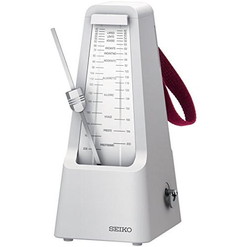 SEIKO(セイコー) () メトロノーム 振り子 SPM400W ホワイト