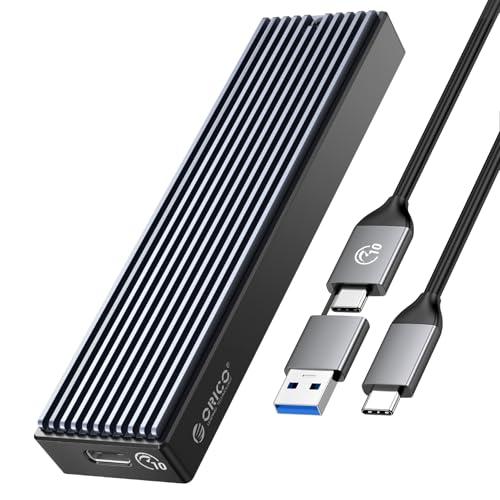 ORICO M.2 NVMe SSD 外付けケース USB 3.2 Gen2 10Gbps高速データ...