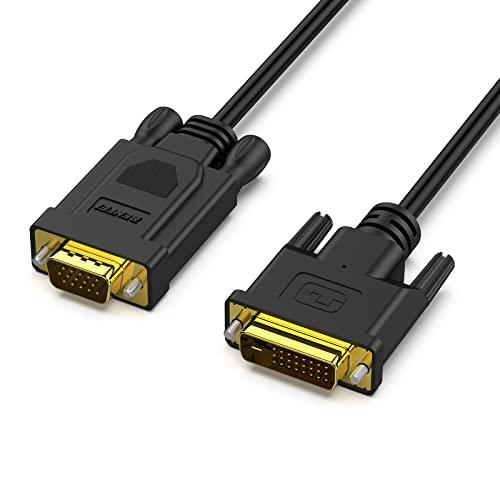 BENFEI アクティブ DVI-D - VGA、DVI-D 24+1 - VGA 1.8M ケーブ...