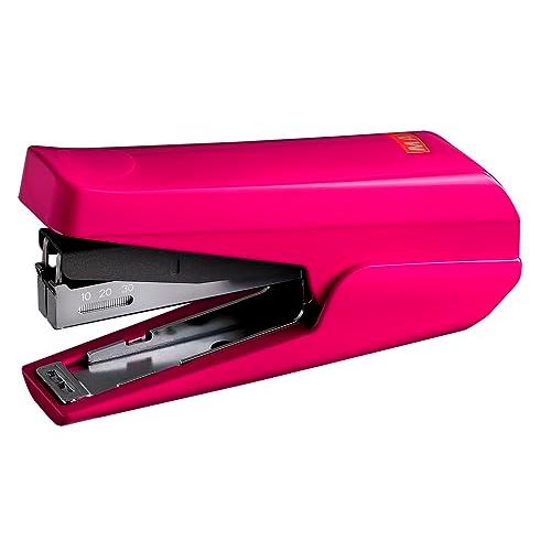 マックス ホッチキス 軽とじ サステナブル文具シリーズ 20枚とじ ピンク HD-10TL(P)/P