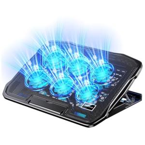 並行輸入品】 KLIM Ultimate - LED リム付き RGB ノートパソコン冷却