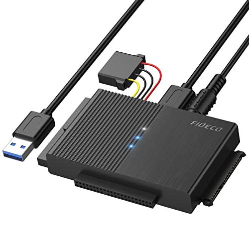 FIDECO SATA/IDE 両方対応 USB3.0 アダプター 2.5/3.5インチHDD SS...
