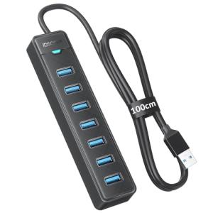 iDsonix 7ポート USB3.0 ハブ