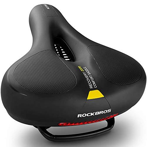 ROCKBROS(ロックブロス)自転車 サドル 超肉厚 痛くない 低反発 サドルクッション 衝撃吸収...