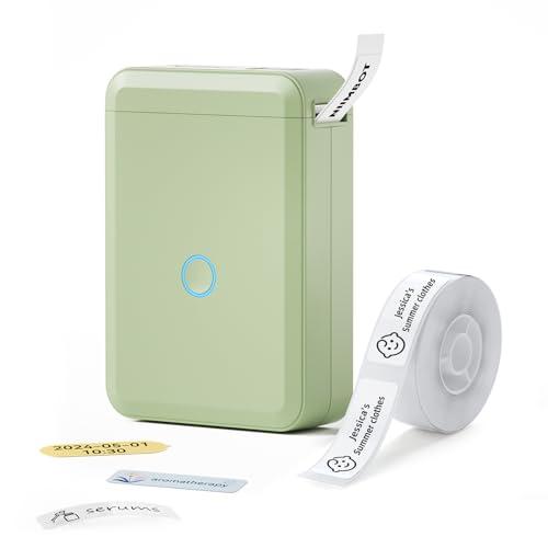 NIIMBOT D110 ラベルライター スマホ対応プリンター 多機能ラベルプリンター サーマルコピ...