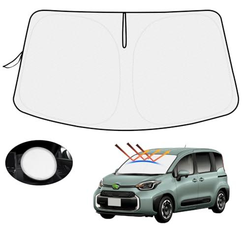 ハンドル日よけカバー付きMozan トヨタ 新型 シエンタ 10系 サンシェード フロントガラス用 ...