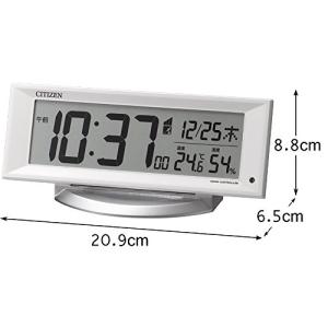 リズム(RHYTHM) シチズン 置き時計 目...の詳細画像2