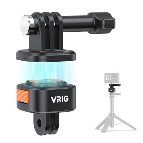VRIG クイックリリースマウント 磁気アダプター Gopro用アクセサリー 三脚用 マグネット式 ...