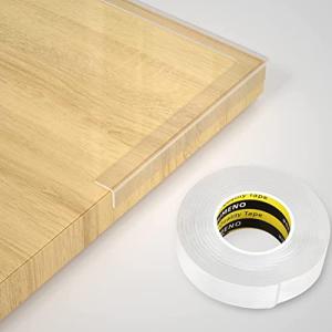 COUMENO 透明コーナー保護、家具コーナー保護対策家具保護テープ家庭用保育園幼稚園教室安全対策長さ2m、幅30mm、厚さ2mm