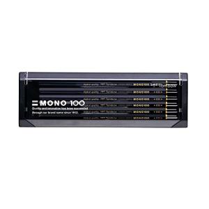 トンボ(Tombow) 鉛筆 MONO モノ100 HB 1ダース MONO-100HB