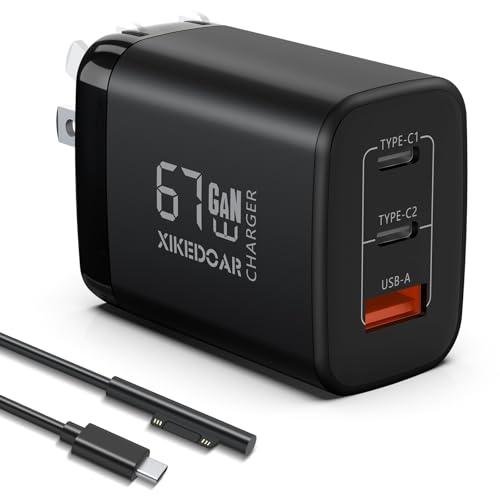 Surface 充電器 67W/65W/45W PD急速充電 サーフェス充電器 PSE認証済Surf...