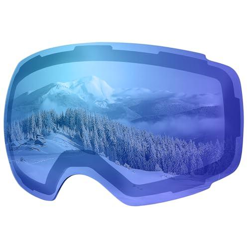 [OutdoorMaster] Ski Goggles PRO用レンズ スキーゴーグル レンズ着脱可...