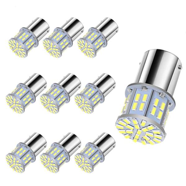 YOBIS 10個入り 高輝度 S25 シングル球 LED（P21W 1156 S25 G18 BA...
