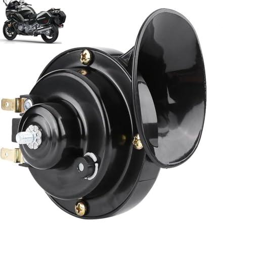 サムコス 車 ホーント オートバイ汎用 12V クラクション バイク用 防水 レクサス風 純正プレミ...